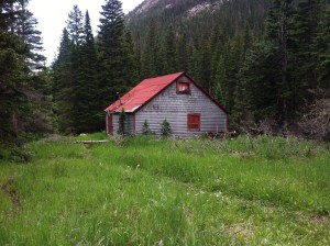 James Peak Wilderness Cabin